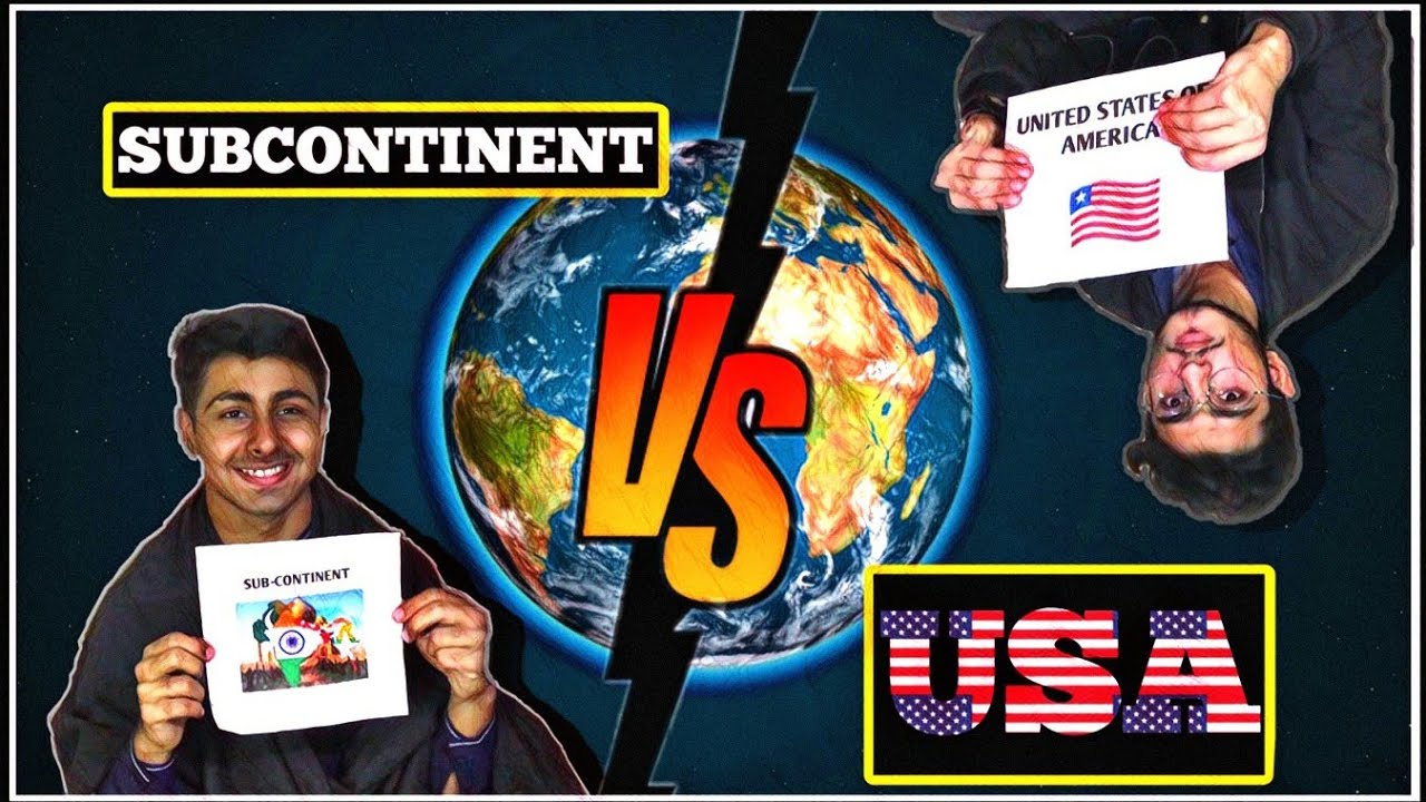 USA vs Sub-Continent(Pakistan, India, Bangladesh etc)| Comedy Skit | Dank Duo