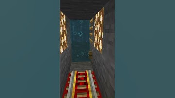 Minecraft Infinite Minecart Loop 😆 #shorts