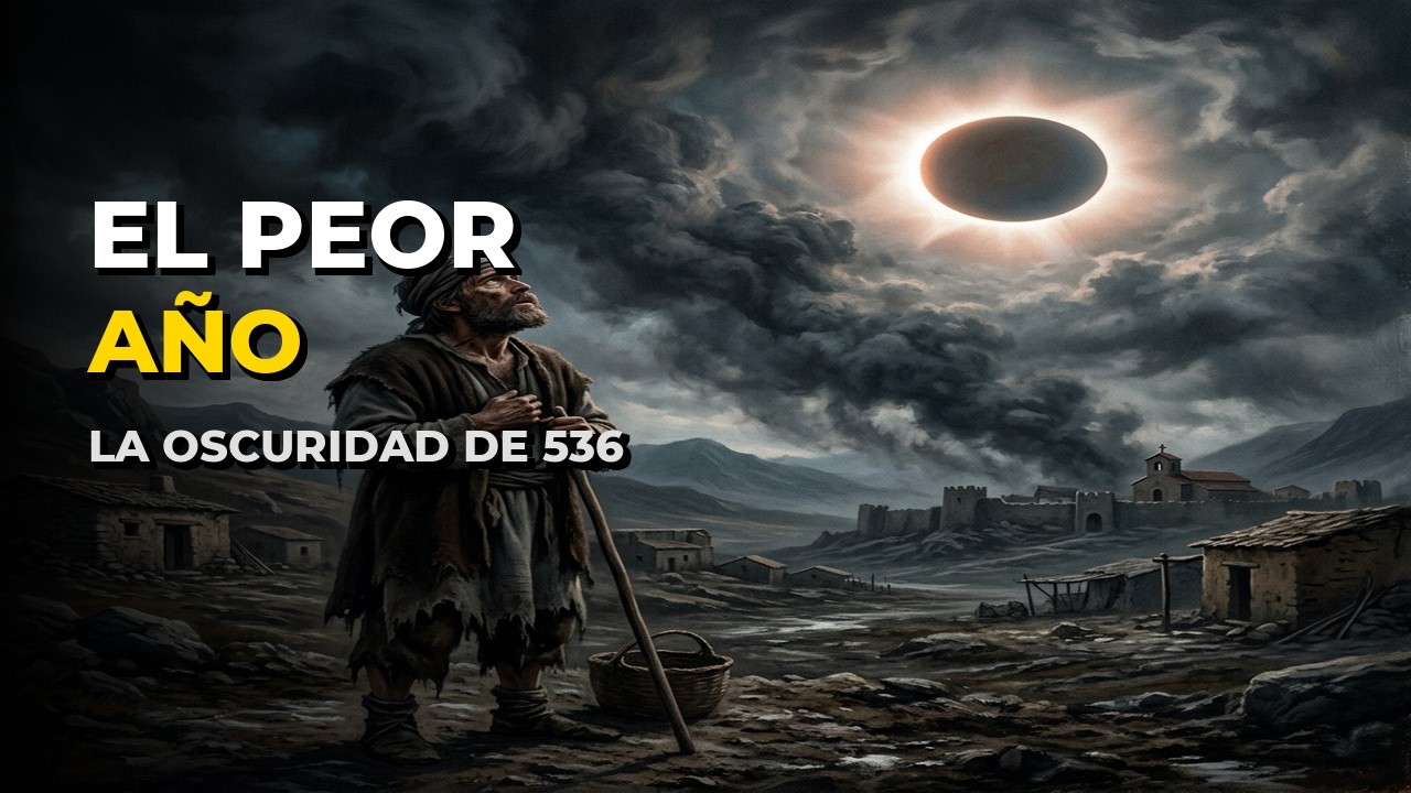 ⁣536 d.C.  El peor año para estar VIVO en la historia humana