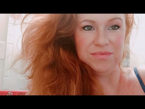 Brushing my hair and hair play {ASMR}