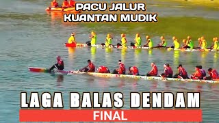 Final Dan Semifinal Pacu Jalur Event Kebudayaan Kuantan Mudik 2023