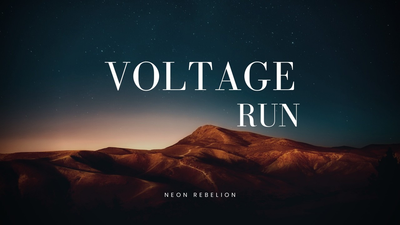 Voltage Run - Neon Rebelion (Official Lyric Video)