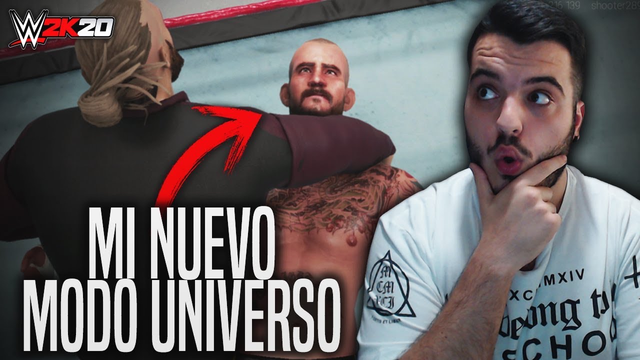 MI MODO UNIVERSO IDEAL PARA WWE 2K20!!