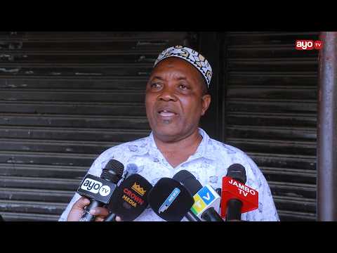 TANDIKA: WAFANYABIASHARA WALALAMIKA MACHINGA KUPANGWA MBELE YA MADUKA YAO "HATUKU SHIRIKISHWA"