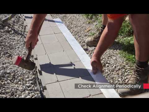 U-Cara Retaining Wall Installation - The Basics  - Part 2 of 3 - English