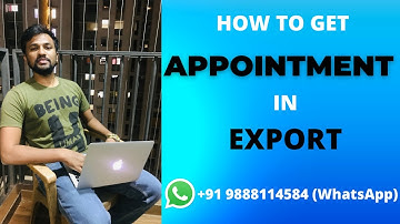 Export Appointment I How to get appointment with international buyer for Export #simonraks #india