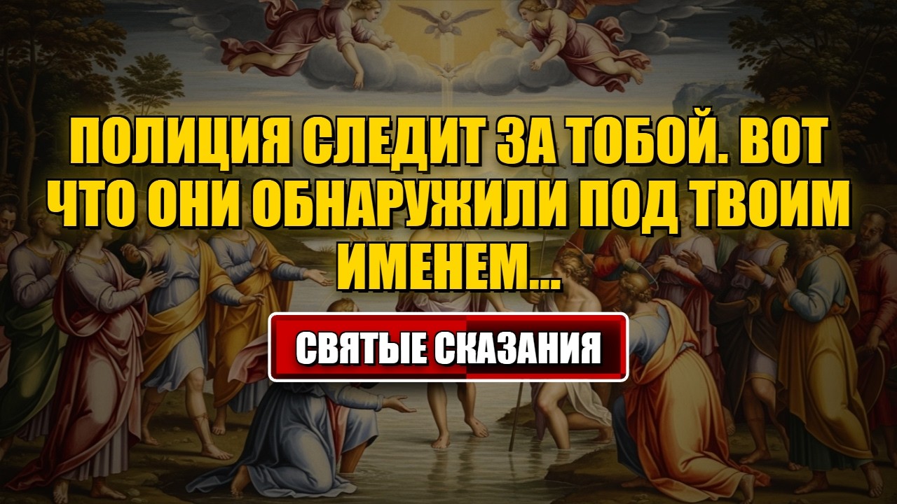 Сегодняшнее послание Бога Полиция следит за тобой. Вот что они обнаружили под твоим именем