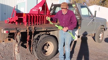 Jay Demonstrates the SELF Load Binder vs. Ratcheting & Lever Binders