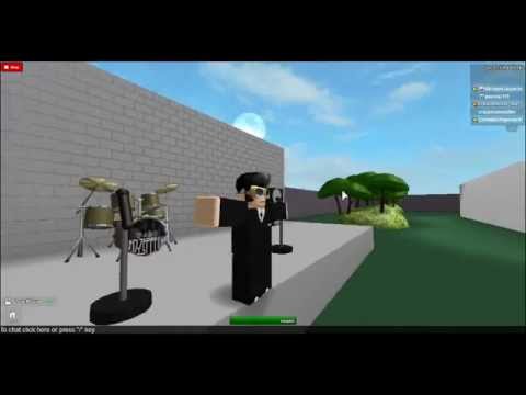 Roblox Elvis Presely Plays Heartbreak Hotel At The Carpachio Compound Youtube - elvis roblox