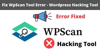 Fixed Wodpress Hacking Tool wpscan Error || nokogiri-1.11.1 error || gem::missingspecversionerror Fixed Wodpress Hacking Tool wpscan Error || nokogiri-1.11.1 error || gem::missingspecversionerror