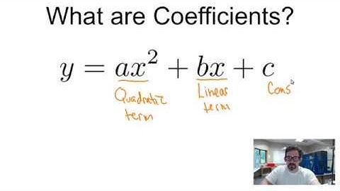 What Do Parabolic Coefficients Do?