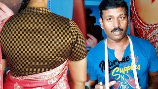 Collar Neck Model Blouse | Cutting & Stitching with Measurement | Tailor Bro screenshot 4