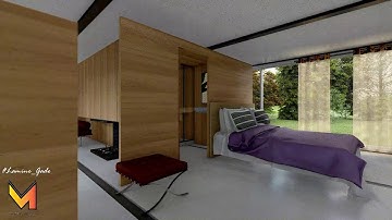 Lumion 4k cinematic animation | By LamineGado | #Lumion10_animation #farnworth_house #Containerhouse