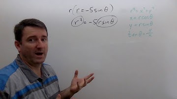 Precalculus - Converting Polar Equations to Rectangular Equations, Example 2
