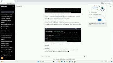 python check environment variable exists