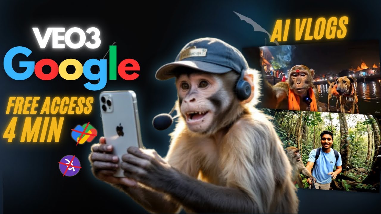 Create Viral AI vlogs With VEO 3 | ￼Free Without Credit Card