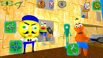 Sponge Neighbor Escape New Update Gameplay Caughts