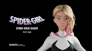 Spider-Verse Shader Test | BizarreSpot Studios