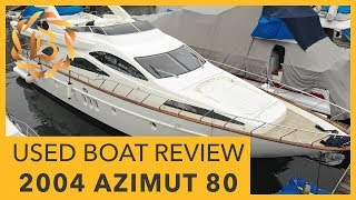 2004 Azimut 80 - Boat Review -  Lux Boating