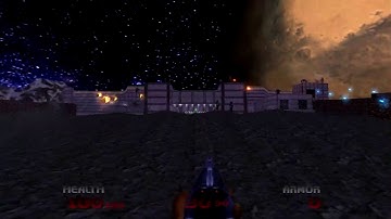 Brutal Doom 64 Intro Run (Survival Horror 