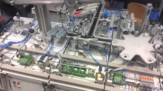 Festo Production Line of 9 MPS Stations training at ROC Leiden 11-2-2014