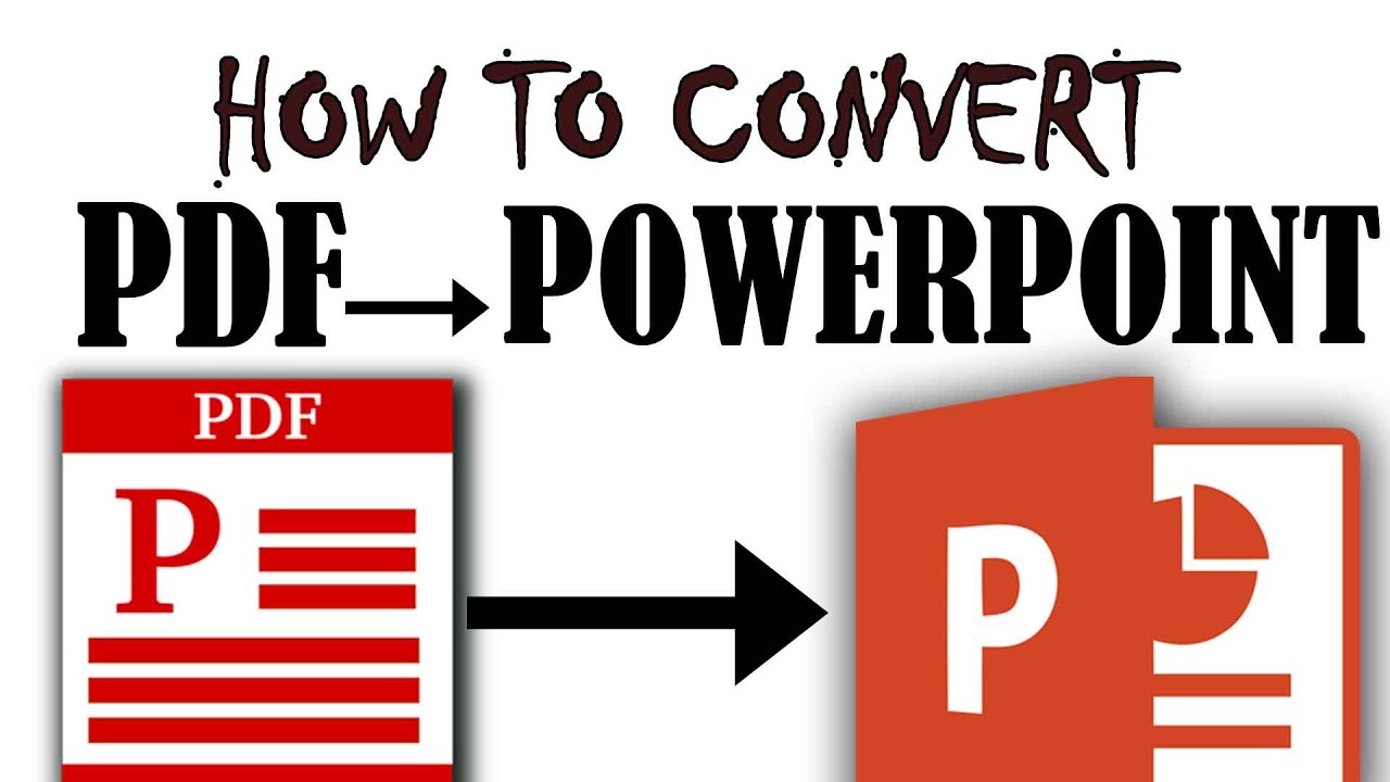 how to convert pdf file to powerpoint presentation