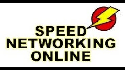 Speed Networking Zooms - Business Breakouts Speed Networking