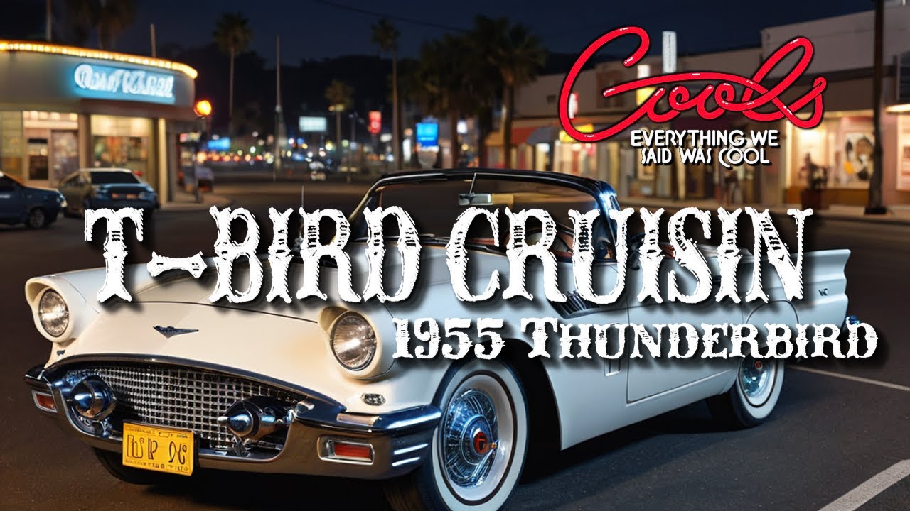 COOLS – T-BIRD CRUISIN】伝説のロカビリードライブソング｜1955 Ford