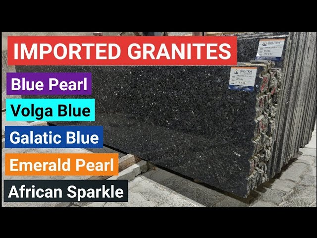 Corsica Gold Blue Pearl Granite