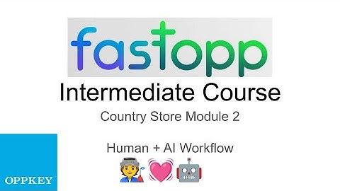 FastOpp Country Store 2.1 – Intermediate Overview and Roadmap