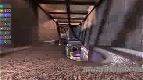 Quake 3 Arena Shaft and rocketing