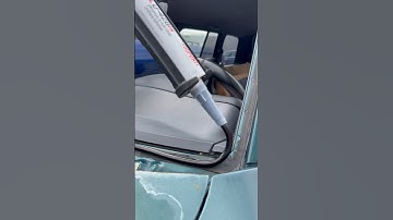 How to Glue Car Windshield #autoglass