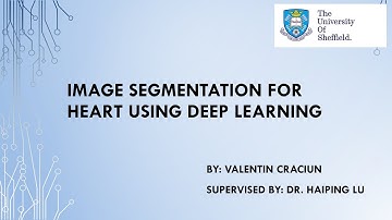 Image Segmentation for Heart using Deep Learning