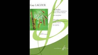 Lacour: 28 Etudes (#14: Mode 4 - 5th Transposition)