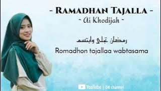 Romadhon Tajalla - Cover dan lirik by Ai Khodijah terbaru