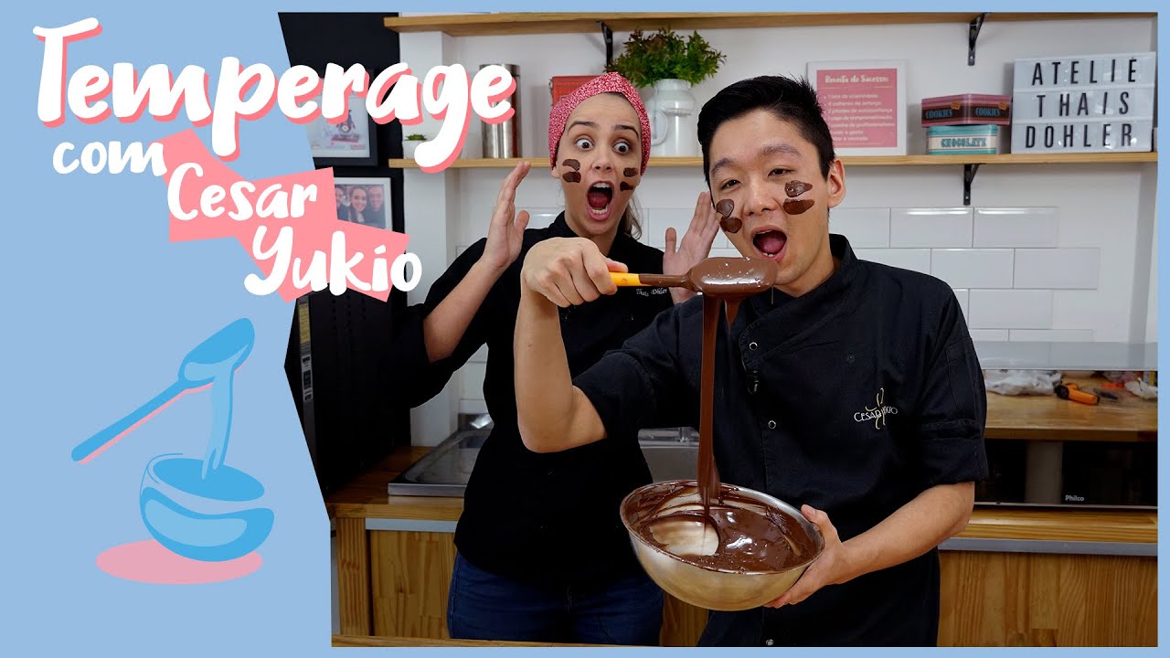 TEMPERAGEM DO CHOCOLATE - TÉCNICA DE ADIÇÃO com Cesar Yukio