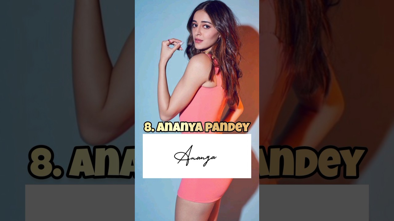 Top 10 most popular💖 bollywood actress with their coolest autograph👑 