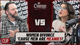 Feminist Starts FLAILING & SCREAMING in Divorce Debate vs Andrew!
