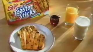 Kelloggs Eggo French Toaster Sticks - Track And Field Commercial 2004
