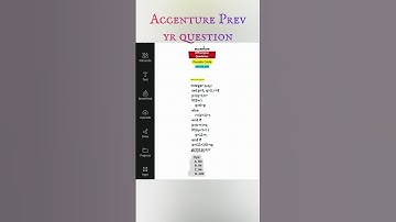 Accenture pseudo code questions and answers
