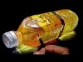 Painting of lemon tea in PET bottle