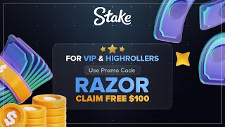 Stake Promo Code RAZOR - 200% Deposit Bonus up to $3,000 | Best Stake Bonus Code 2025 Net Worth
