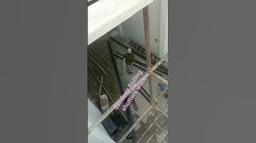 15x 24 Rolling shutters work with electronic gear ⚙️ box motor