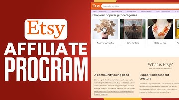 Etsy Affiliate Program Tutorial 2025 | Make Money With Etsy