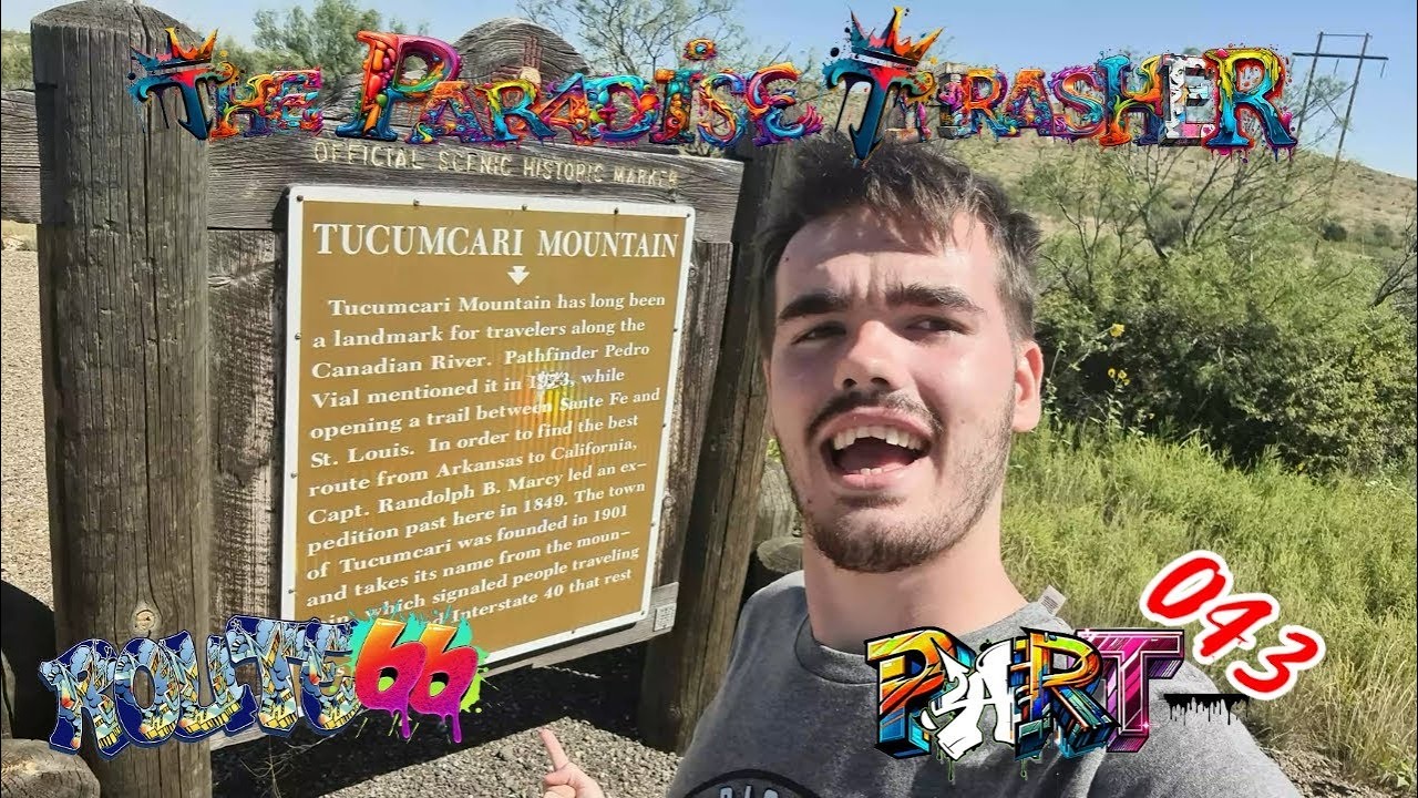 USA TOUR #043 - Epic Route 66 Roadtrip Vlog - arrived in Tucumacari and even more ( New 4K )