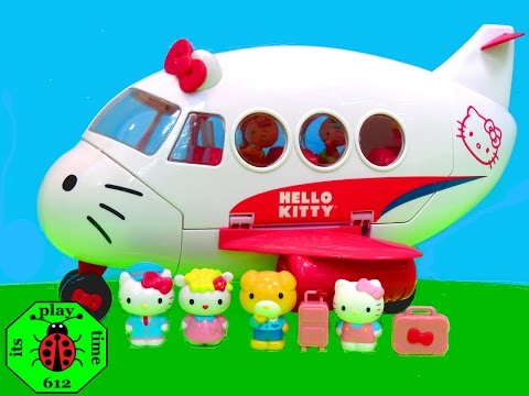 HELLO KITTY AIRLINE PLAYSET | ToysReview | Video 246