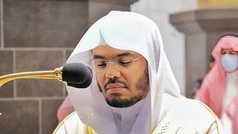 تلاوة مؤثرة للشيخ ياسر الدوسري حفظه الله من {لقد جاءكم رسول من أنفسكم}  و {سبحان ربك رب العزة} 🌹