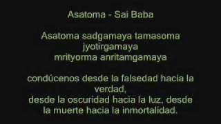 Video thumbnail of "Asatoma - Sai Baba(traducido).wmv"