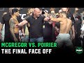 Conor McGregor vs. Dustin Poirier Final Face Off at UFC 264 Ceremonial Weigh-Ins