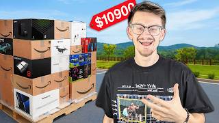 Unboxing a GIANT Pallet Of Electronic Amazon Returns